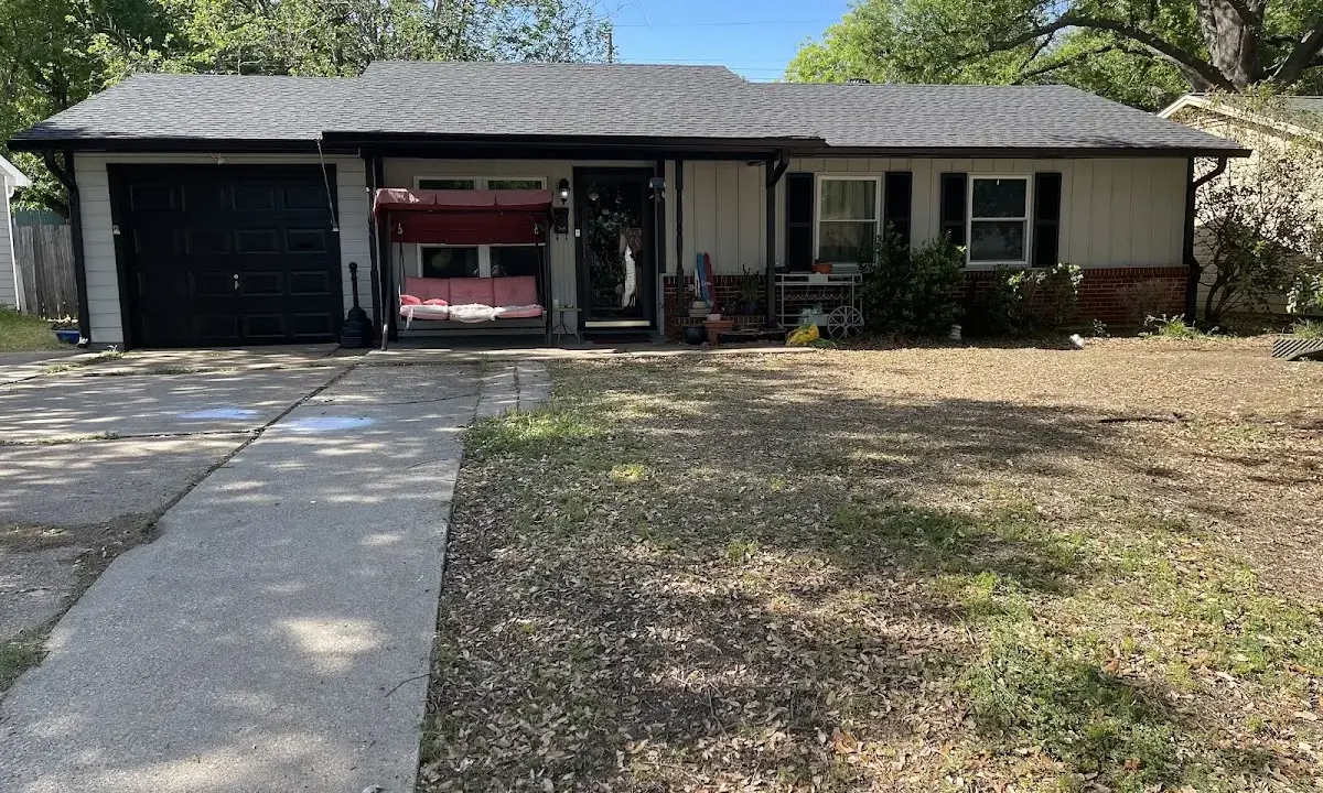 Soffit & Fascia Repair crew at work on a residential roof in Vancleave